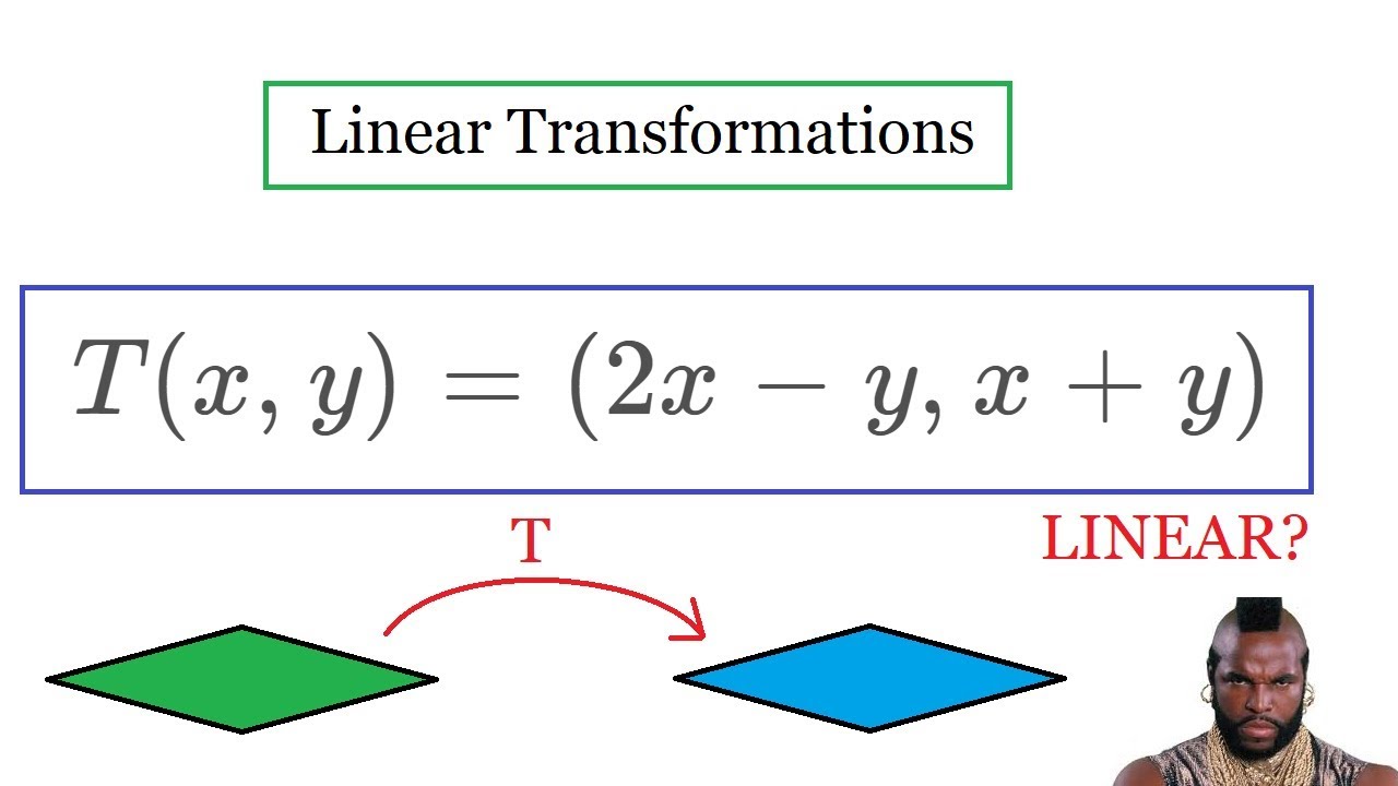 Linear Transformation Examples Linear Algebra