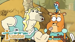 The Prince and The Show-Off Stallion  | Ivandoe | Cartoon Network