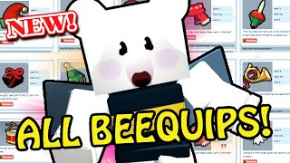 ALL *NEW* BEEQUIP LOCATIONS & How To Get Them | Roblox Bee Swarm