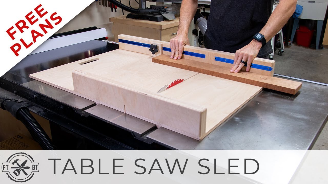 Diy Crosscut Sled For Table Saw | Brokeasshome.com