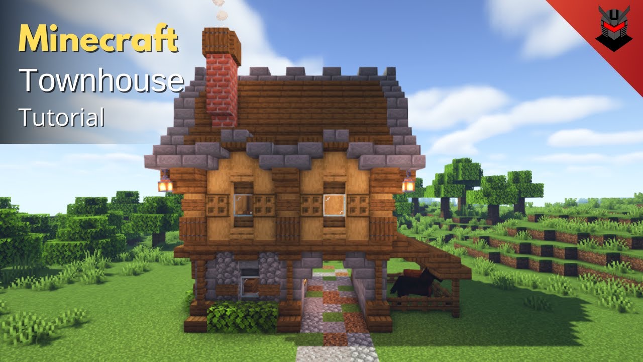 Minecraft Medieval City House