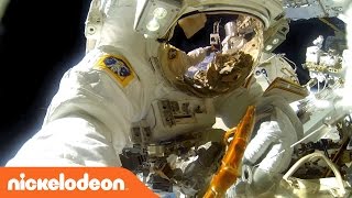 Space vs. Earth w/ REAL LIFE ASTRONAUTS!! | Nick