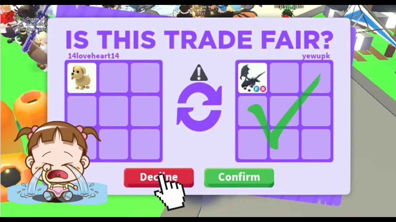 WORST TRADING DECISIONS EVER!! 😭😭 In Adopt Me - Roblox - YouTube