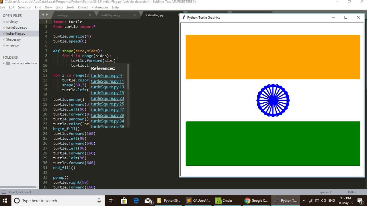 Turtle Program In Python To Draw Circle - Printable Templates Free