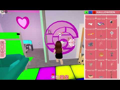 club roblox decorating are house hallowen part 2 - YouTube