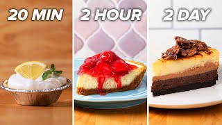 20-Minute Vs. 2-Hour Vs. 2-Day Cheesecake Tasty