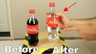 How to Take the Color Out of Coke—The Colorless Coke Experiment