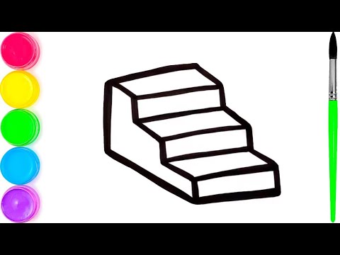 How to draw Ladder for kids - YouTube