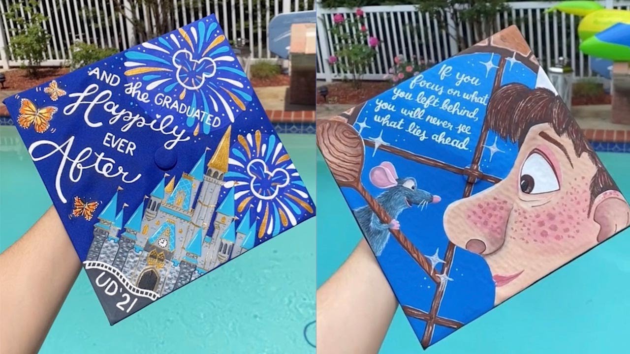 Graduation Cap Decoration Disney