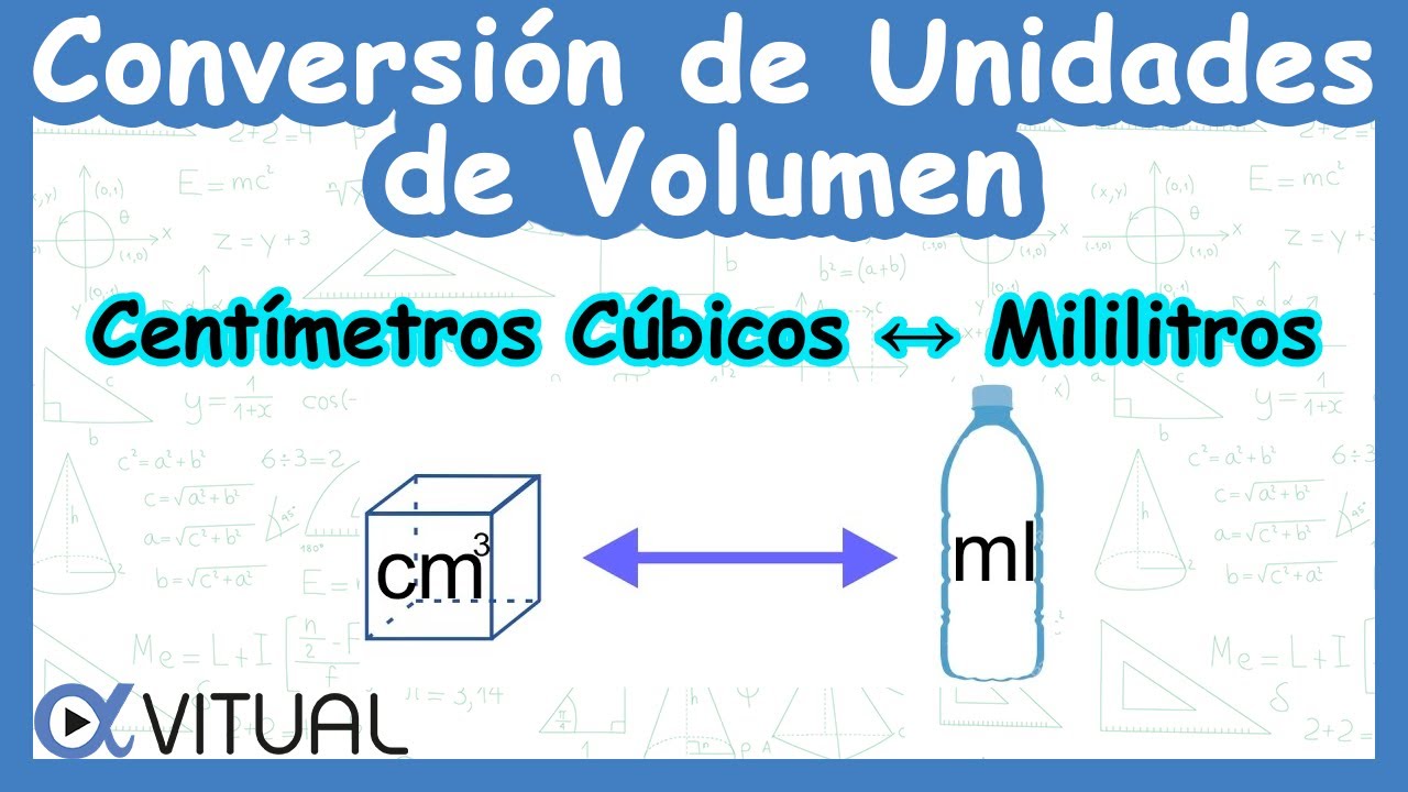 Convertir Cm Cubicos A Ml