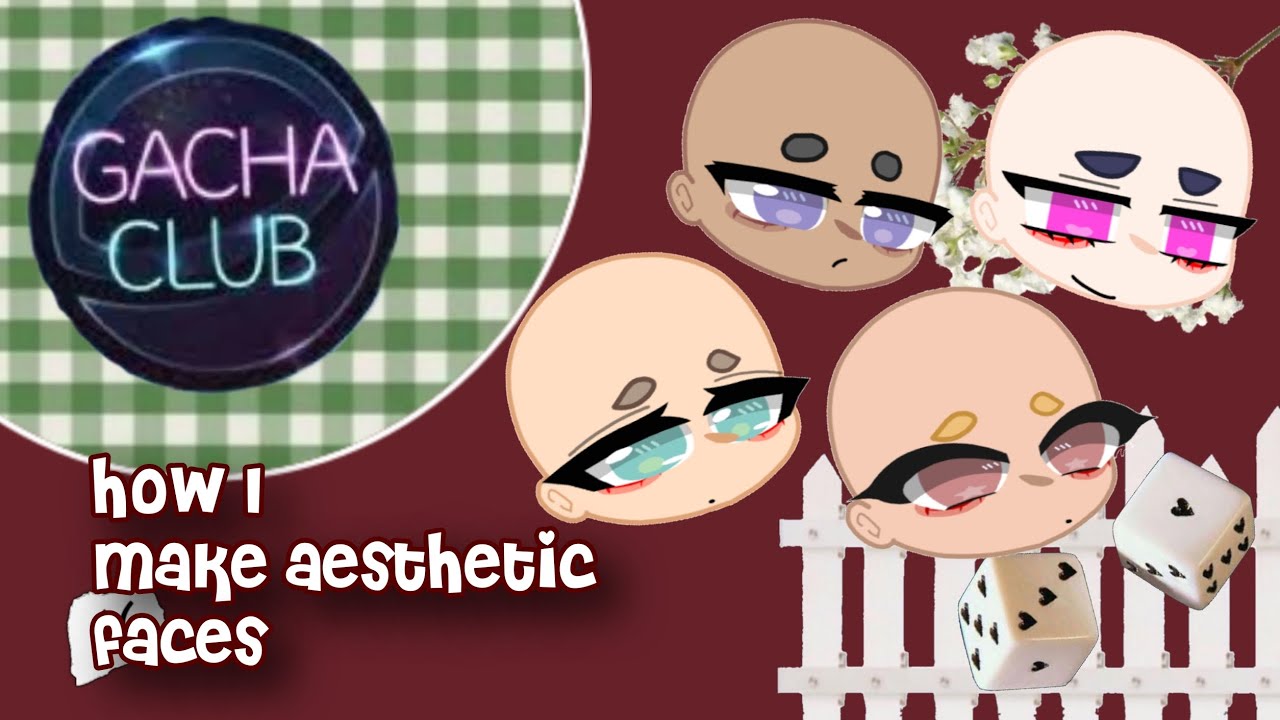 How to make aesthetic gacha club eyes! || Read Description - YouTube