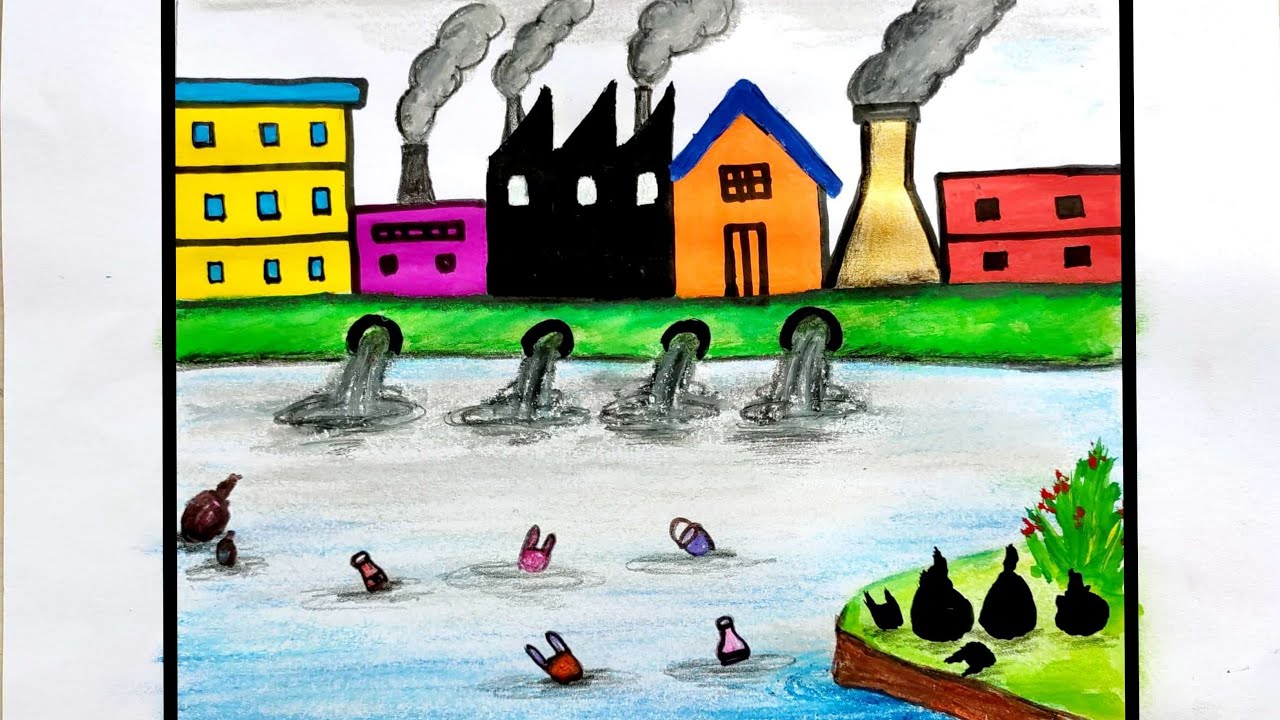 Water Pollution Poster For Kids