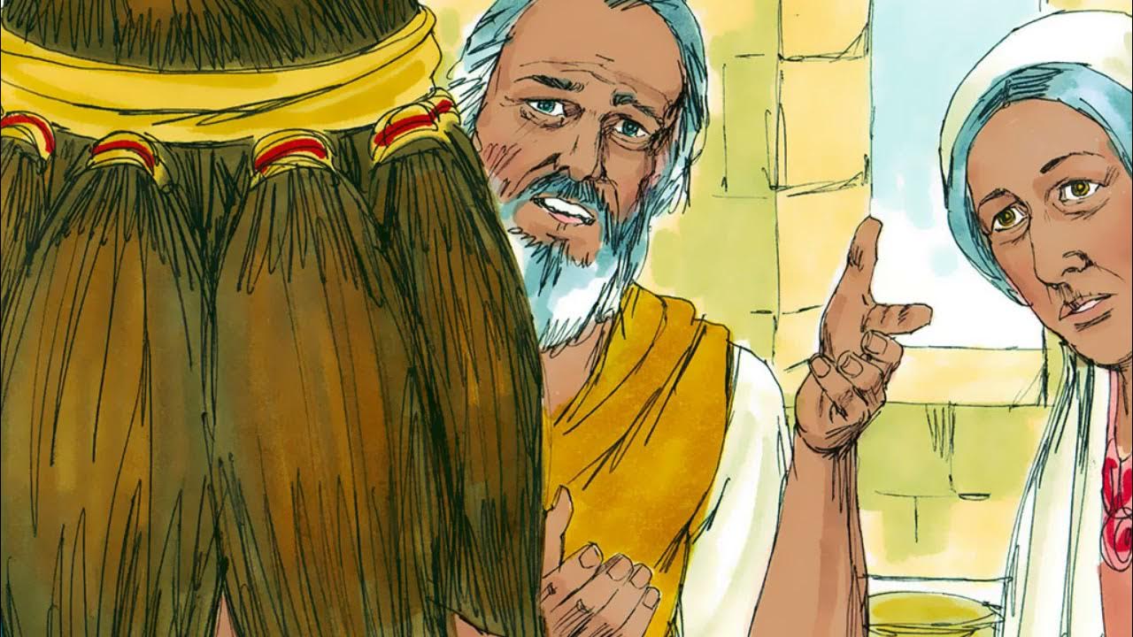 Animated Bible Stories: Samson Sets A Riddle-Old Testament - YouTube