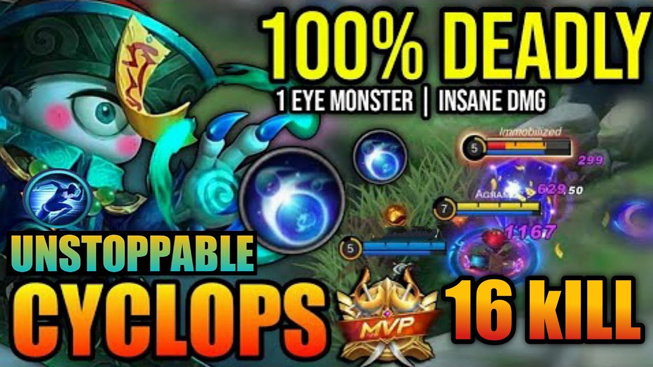 Cyclops Best Build And Emblem 2024 Original Server -Build Top 1 Global ...