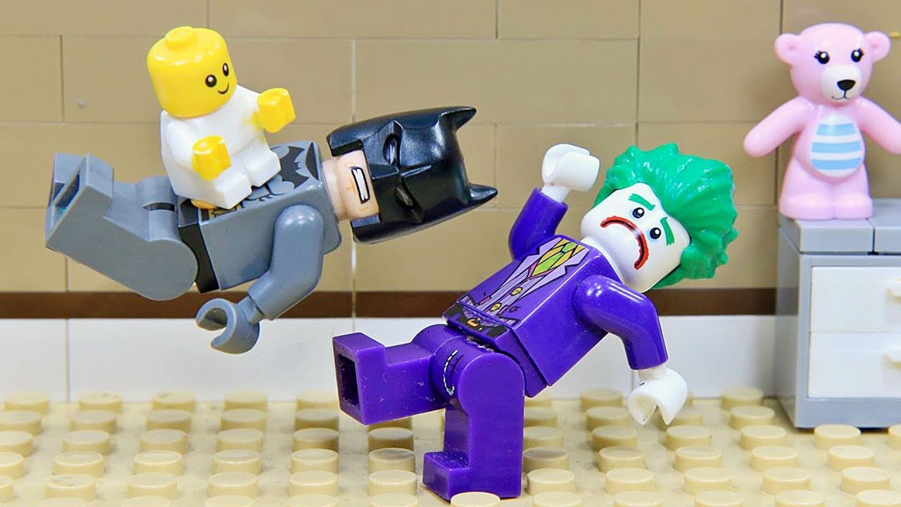 Lego Batman Babysitting: Joker vs Incredible Baby - YouTube