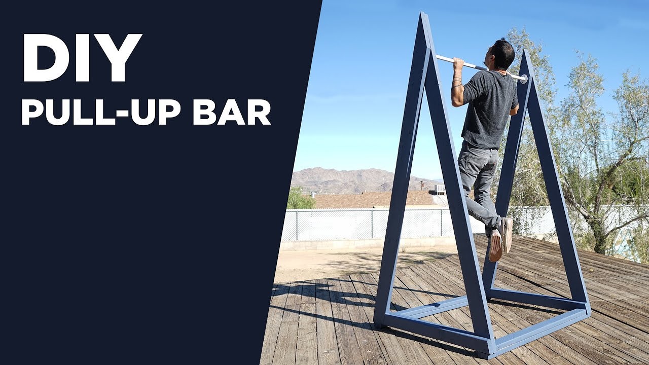 Building An Outdoor Pull-Up Bar | Diy Chin-Up Bar - Youtube