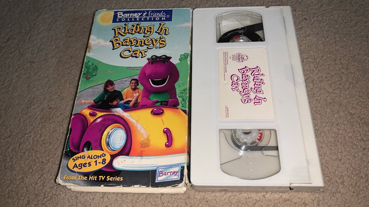 Opening And Closing To Riding In Barney’s Car 1995 VHS - YouTube