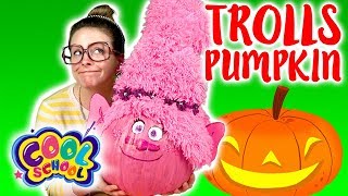 Trolls Princess Poppy Pumpkin DIY for Halloween 2017! | Arts and Crafts with Crafty Carol