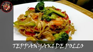 Rico Sabor | Teppanyaki de pollo - YouTube