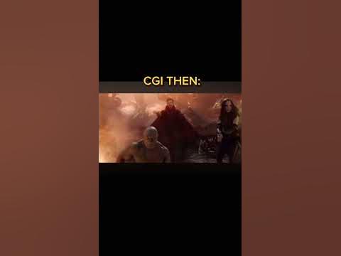 CGI Now vs CGI Before #marvel #mcu #cgi #marvelstudios - YouTube