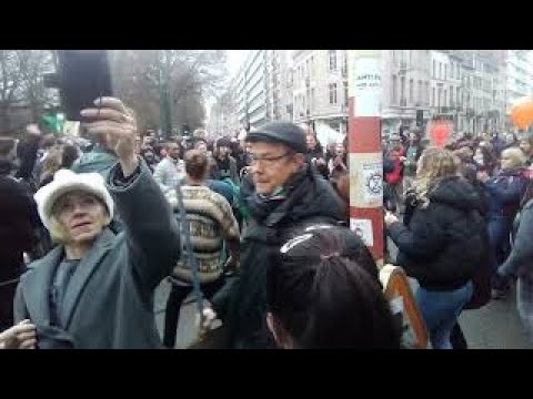 Marche Contre CST acte III - Ambiance - YouTube