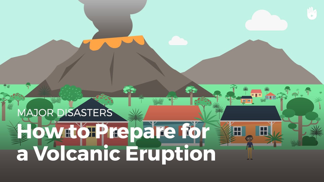 Volcanic Eruption Preparedness Infographic