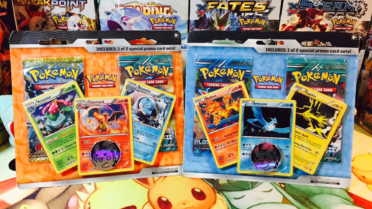 OPENING 2 POKEMON PLASMA STORM BLISTER PACKS!! CHARIZARD, BLASTOISE AND ...