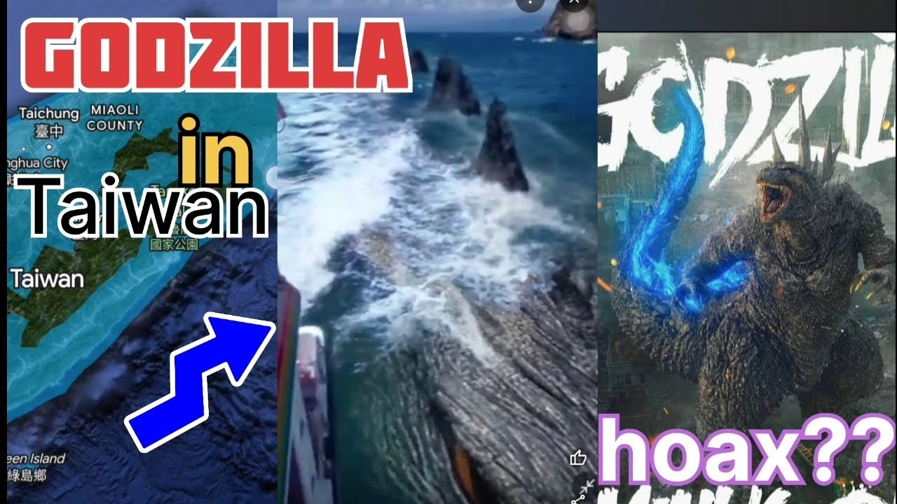 Godzilla sightings in Taiwan 2024 | Google Map Godzilla sightings 2024 ...