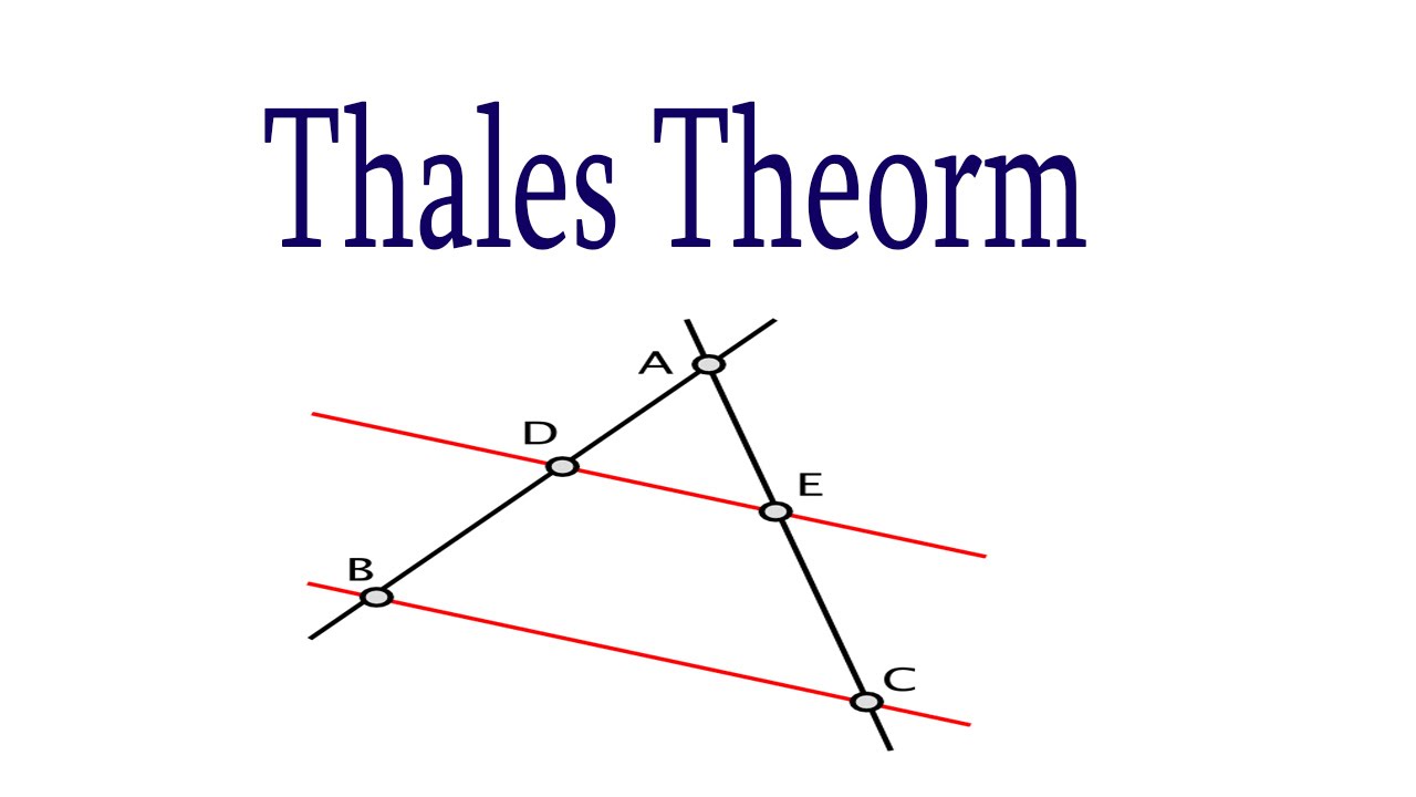 What Is Thales Theorem