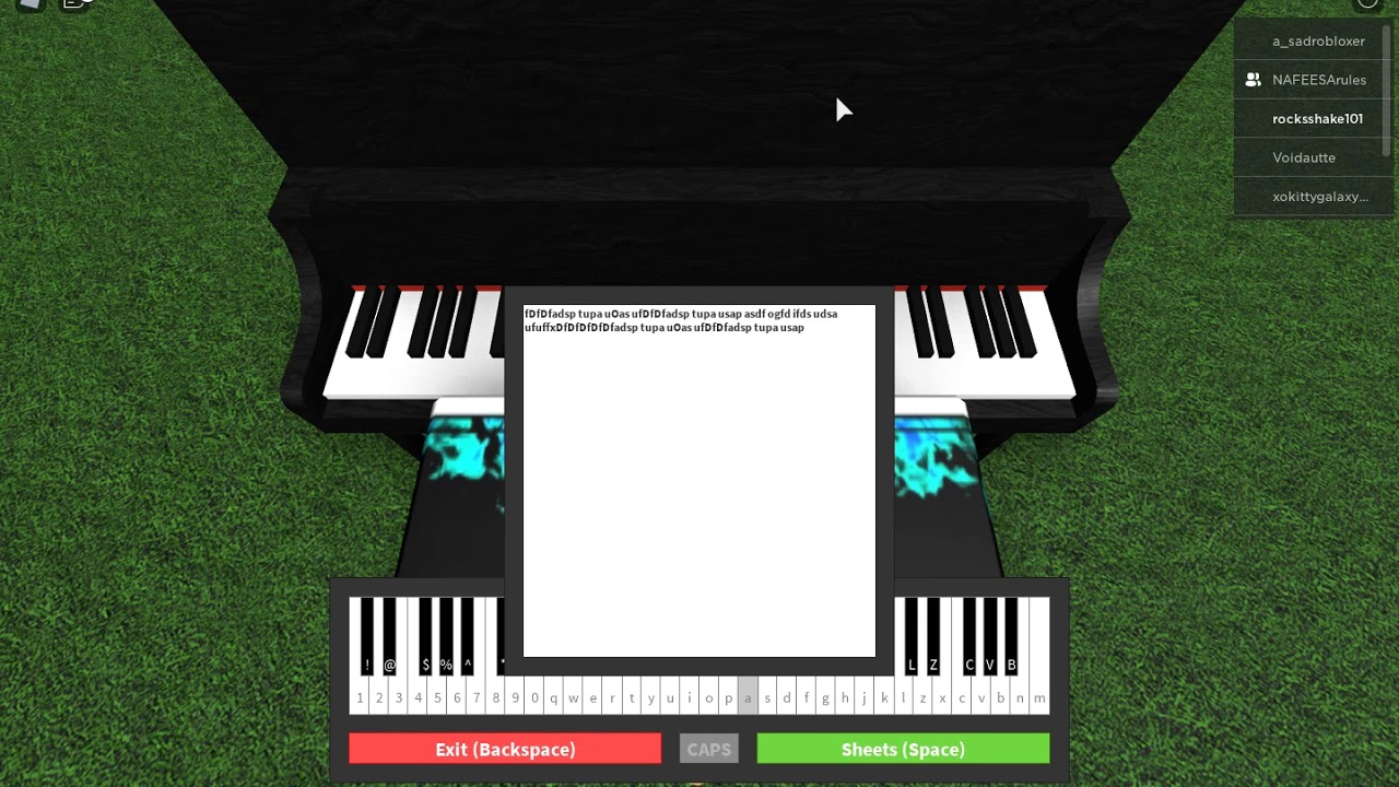 Fur Elise On PIANO (Roblox) - YouTube