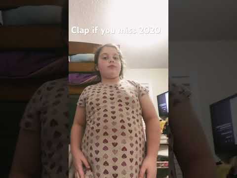 Clap if you miss 2020 - YouTube image.