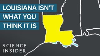 Every Map Of Louisiana Is A Lie