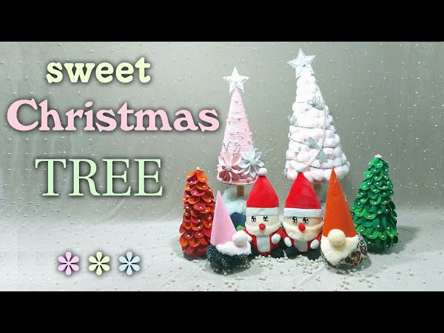 Hướng dẫn làm Cây Thông NOEL bằng Len / Sweet Christmas Tree /How ...