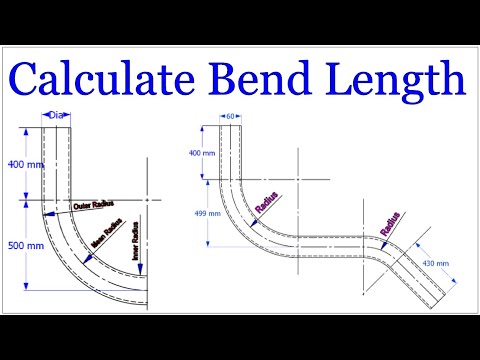 Tube bending length calculator - mauimeva