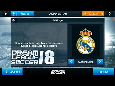 How To Import Real Madrid Logo and Kits In Dream league soccer ...