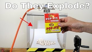 What Happens When You Put Pop-Its In a Vacuum Chamber? Explosions in Space Experiment