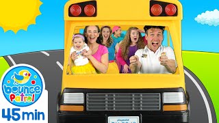 wheels on the bus more kids songs nursery rhymes