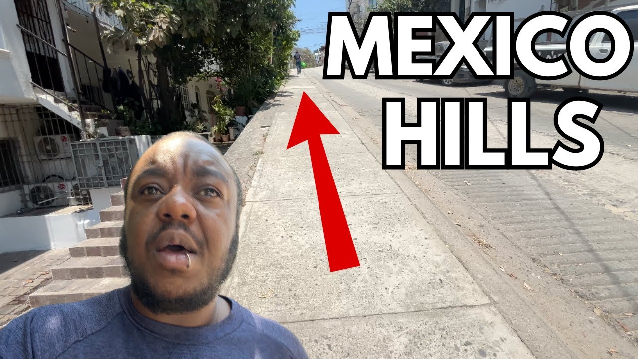 Puerto Vallarta Hills Are Not For the Weak | Walking to Airbnb | Black ...