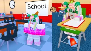 First Day At New School - Meep City Roblox Online Game Play Video - Cookie Swirl