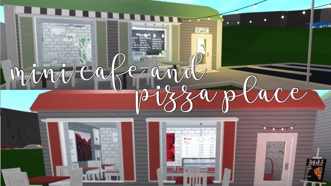 Bloxburg Pizza Place Build