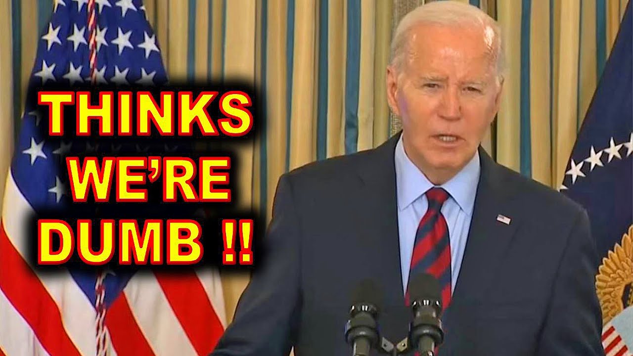 Joe Biden Thinks YOUR Dumb - 