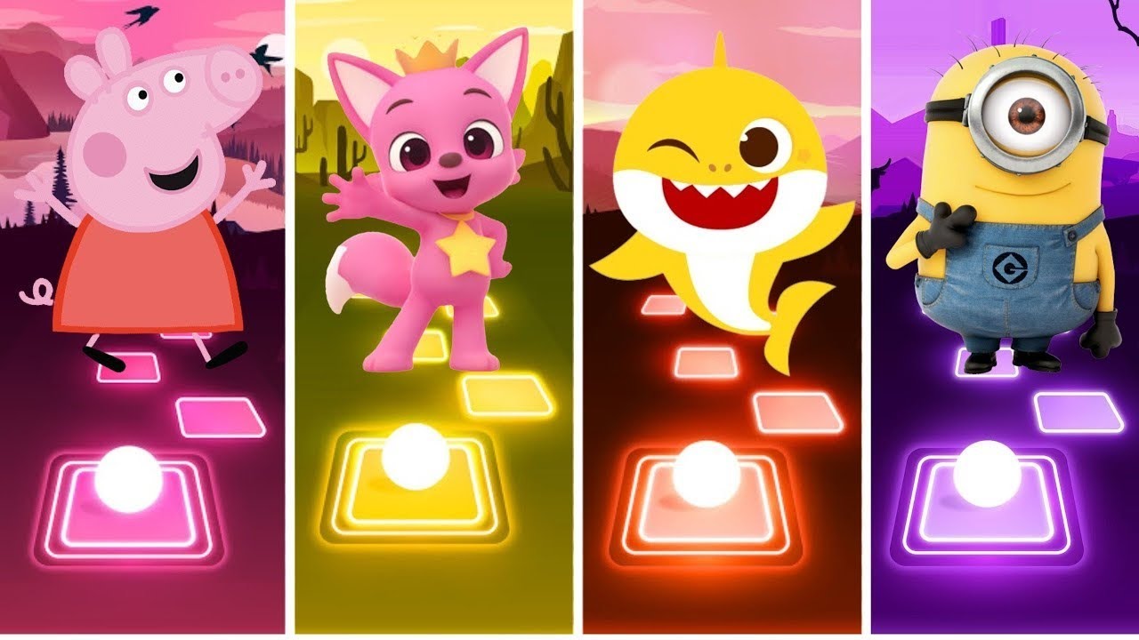 Peppa Pig Exe 🆚 Pinkfong Exe 🆚 Baby Shark Exe 🆚 Minions Exe | Who Is ...