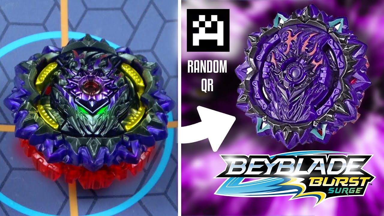 VEX LUCIUS V6 PROTOTYPE COMBO + QR CODE BEYBLADE BURST SURGE - YouTube