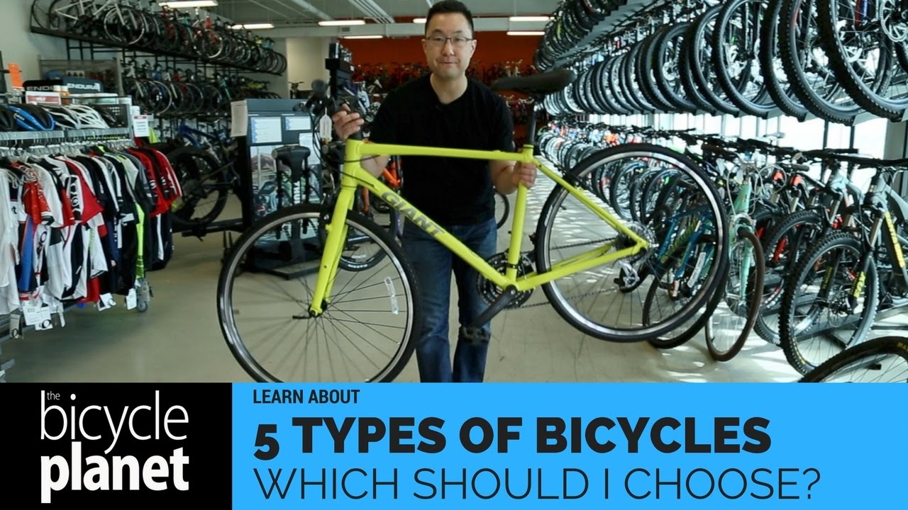 Five Types of Bikes: Which Should I Choose? - YouTube