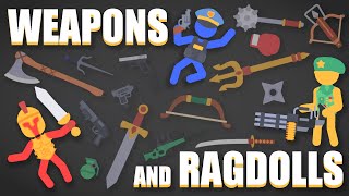 Weapons and Ragdolls Gameplay