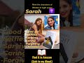 Meet the Characters of Wonder of Light Book Series: Sarah