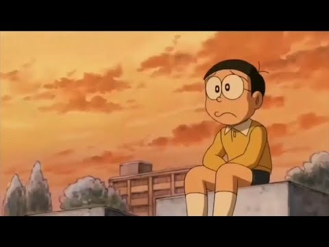 Phim hoạt hình ảnh buồn tâm trạng nobita đầy xúc động