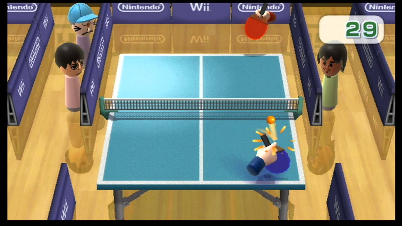 Wii Play - Table Tennis - YouTube