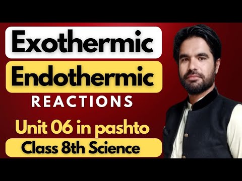 Exothermic and Endothermic Reaction | Class 8th science | Unit 06 ...