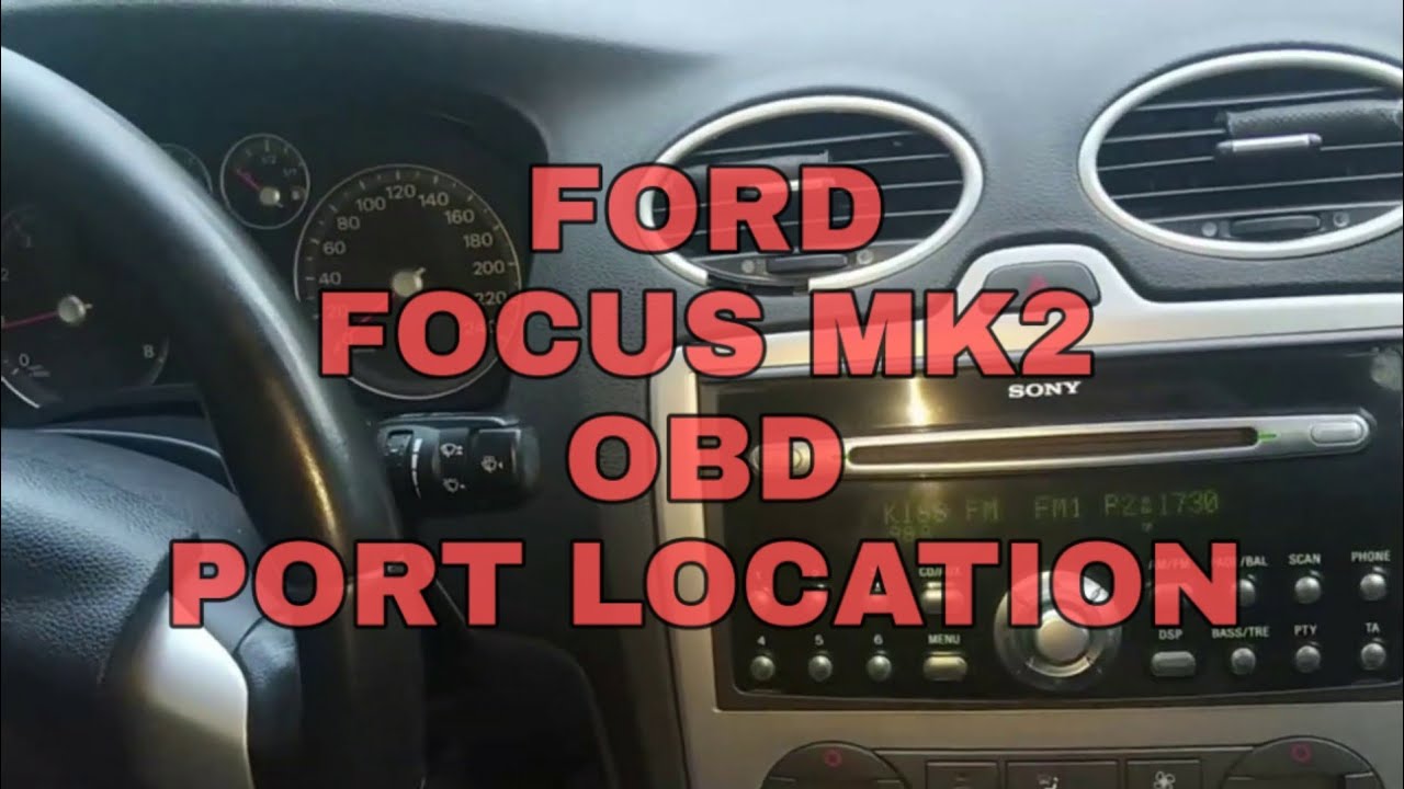 2001 Ford Focus Obd Port Location